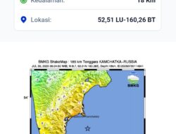 Gorontalo dan Talaud Waspada Tsunami Dampak Gempa Russia