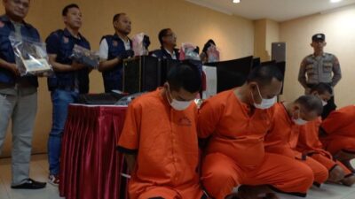 Akali Sistem Judi Online, 5 Pria Ditangkap Polda DIY karena Rugikan Bandar