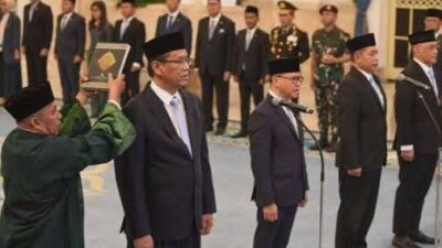 Pengambilan Sumpah Jabatan 11 Menteri.