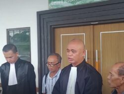 SIDANG PENYEROBOTAN LAHAN DI KEBUN TUMPENGAN LAGI-LAGI TERTUNDA, SAKSI TIDAK HADIR