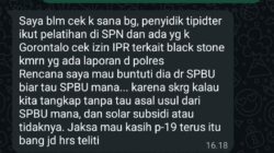 Kasat Reskrim Polres Minut: Penangkapan Penimbun BBM Bisa Dapat P-19 dari Jaksa Jika Tak Diketahui Asal Usul SPBU   