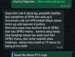 Kasat Reskrim Polres Minut: Penangkapan Penimbun BBM Bisa Dapat P-19 dari Jaksa Jika Tak Diketahui Asal Usul SPBU   