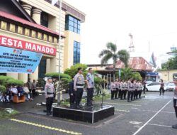 POLRESTA MANADO GELAR APEL PASUKAN, SIAP AMANKAN IDUL FITRI 1447 H DENGAN OPERASI KETUPAT SAMRAT 2026