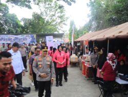Polda Gorontalo Tunjukkan Kepedulian Sosial, Gelar Pasar Murah untuk Memudahkan Akses Sembako Jelang Bulan Suci Ramadhan