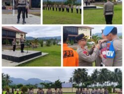 Polres Boltim Gelar Apel Pasukan Operasi Ketupat Samrat 2026, Siapkan Pengamanan Idul Fitri dan Kesiapsiagaan Bencana