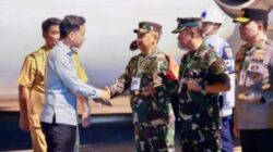 Mayjen TNI Mirza Agus Sambut Kedatangan Wapres Gibran di Manado