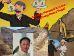 INAL SUPIT DIDUGA RAUP MILIARAN RUPIAH DARI TAMBANG EMAS ILEGAL, SULIT TERSENTUH HUKUM
