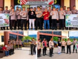 Polres Boltim Siapkan 13 Ekor Hewan Kurban, Murni Dari Sumbangan Pribadi Anggota Tanpa Bebani Negara