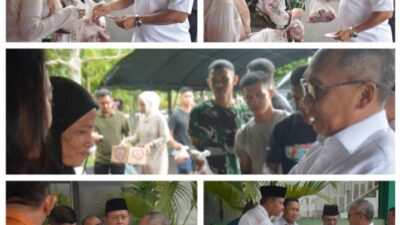 Selalu Semangat Berbagi, Pangdam XIII/Merdeka Turun Langsung Serahkan Daging Kurban Kepada Masyarakat dan Prajurit 2 Screenshot 20260527 174838 FunPic