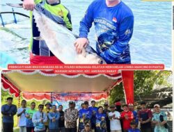 Peringati Hari Bhayangkara ke‑80, Polres Minahasa Selatan Gelar Lomba Mancing di Pantai Mariani Mobongo