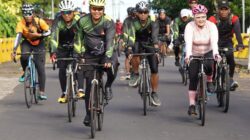 Fun Bike Keliling Danau Tondano Meriahkan HUT ke‑68 Kodam XIII/Merdeka, Padukan Olahraga, Bakti Sosial dan Pelestarian Alam