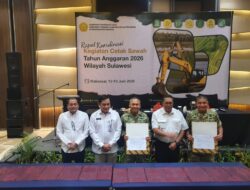 Dukung Ketahanan Pangan, Pangdam XIII/Merdeka Tegaskan Kesiapan Bantu Program Cetak Sawah
