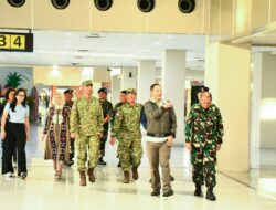 Wakil Gubernur Lemhannas RI Tiba di Manado, Disambut Jajaran Kodam XIII/Merdeka