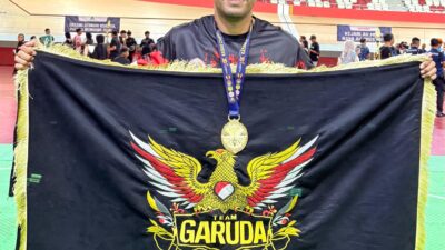 Prajurit Pomdam XIII/Merdeka Sabet Emas di Kejuaraan Pencak Silat Tingkat Nasional 2 IMG 20260622 WA0036 1