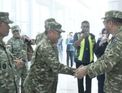 Menjelang PENAS XVII, Pangdam XIII/Merdeka Sambut Kepala Staf Angkatan Darat di Gorontalo