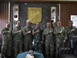 Pangdam XIII/Merdeka Terima Audiensi Kepala Puskes TNI