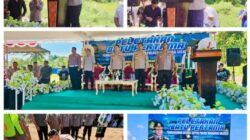 Kapolda Sulut Letakkan Batu Pertama Pembangunan Satpas Polres Minahasa Selatan