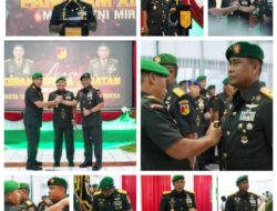 Resmi Berganti Pucuk Pimpinan, Brigjen Yuri Elias Mamahi Jabat Danrem 131/Santiago