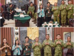 Pangdam XIII/Merdeka Terima Audiensi Kepala BPS Sulut, Perkuat Sinergi Berbasis Data