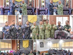 Pangdam XIII/Merdeka Terima Kunjungan Komando Koarmada II, Perkuat Sinergi Antar Matra