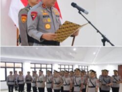 Kapolda Sulut Pimpin Sertijab 19 Perwira Utama dan Kapolres