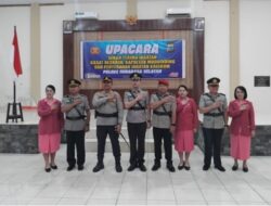 Sertijab Kasat Reskrim dan Kapolsek Modoinding, Komitmen Tegakkan Hukum di Minsel   