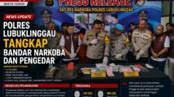 Polres Lubuk Linggau Tangkap Bandar dan Pengedar Narkoba, Jaringan Lokal Terbongkar