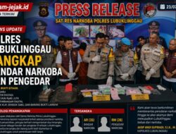 Polres Lubuk Linggau Tangkap Bandar dan Pengedar Narkoba, Jaringan Lokal Terbongkar