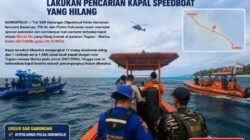 Dit Polairud Polda Gorontalo Pimpin SAR Gabungan Cari Kapal “Mister Un” yang Hilang Kontak