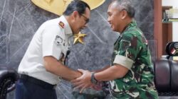 PANGDAM XIII/MERDEKA TERIMA AUDIENSI KANWIL DITJEN IMIGRASI SULUT