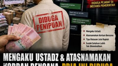 Mengaku Ustadz & Atasnamakan Korban Bencana, Pria Ini Diduga Tipu Ratusan Juta Rupiah — Korban: "Sudah Setahun Lebih Tak Dikembalikan" 2 Screenshot 20260807 1621162