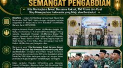 Maulid Nabi Muhammad SAW Jadi Momentum Kodam XIII/Merdeka Perkuat Iman dan Semangat Pengabdian