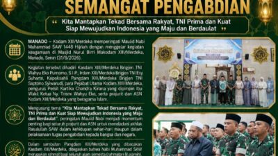 Maulid Nabi Muhammad SAW Jadi Momentum Kodam XIII/Merdeka Perkuat Iman dan Semangat Pengabdian 2 Screenshot 20260831 135948 ChatGPT