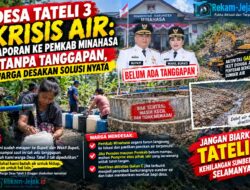 DESA TATELI 3 KRISIS AIR: LAPORAN KE PEMKAB MINAHASA TANPA TANGGAPAN, WARGA DESAKAN SOLUSI NYATA