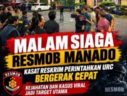 Malam Penuh Kesiagaan di Manado: Kasat Reskrim Perintahkan URC Bergerak Cepat, Kejahatan & Kasus Viral Jadi Prioritas