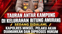 TAURAN ANTAR KAMPUNG DI DESA BITUNG AMURANG SEDANG DALAMI, KAPOLRES MINSEL: PELAKU AKAN DIAMANKAN DAN DIPROSES HUKUM