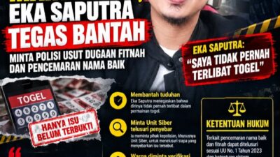 DITERPA ISU MAIN TOGEL, EKA SAPUTRA TEGAS BANTAH,MINTA POLISI USUT TUNTAS FITNAH DAN PENCEMARAN NAMA BAIK 3 Screenshot 20260917 133013 ChatGPT