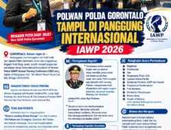 POLWAN POLDA GORONTALO TAMPIL DI PANGGUNG INTERNASIONAL IAWP 2026