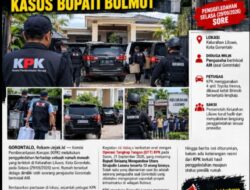 KPK GELEDAH RUMAH MEWAH DI LILUWO GORONTALO, DIDUGA MILIK PENGUSAHA TERKAIT KASUS BUPATI BOLMUT
