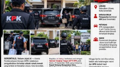 KPK GELEDAH RUMAH MEWAH DI LILUWO GORONTALO, DIDUGA MILIK PENGUSAHA TERKAIT KASUS BUPATI BOLMUT 3 Screenshot 20260929 181452 ChatGPT