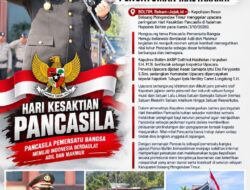 KAPOLRES BOLTIM PIMPIN UPACARA HARI KESAKTIAN PANCASILA TEGUHKAN KOMITMEN PENGAYOMAN MASYARAKAT