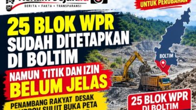 25 BLOK WPR SUDAH DITETAPKAN DI BOLTIM NAMUN TITIK DAN IZIN BELUM JELAS PENAMBANG RAKYAT DESAK PEMPROV SULUT BUKA PETA DAN PERCEPAT IPR 2 Screenshot 20261002 212057 ChatGPT