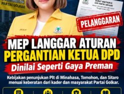 MEP Langgar Aturan Pergantian Ketua DPD, Dinilai Seperti Gaya Preman 