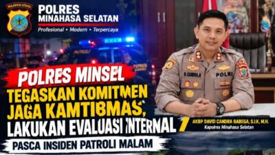 Polres Minsel Tegaskan Komitmen Jaga Kamtibmas, Lakukan Evaluasi Internal Pasca Insiden Patroli Malam 2 Screenshot 20261024 124215 ChatGPT