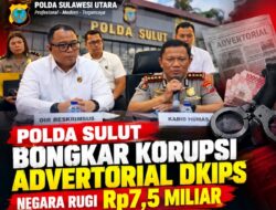 Polda Sulut Bongkar Korupsi Advertorial DKIPS, Negara Rugi Rp7,5 Miliar
